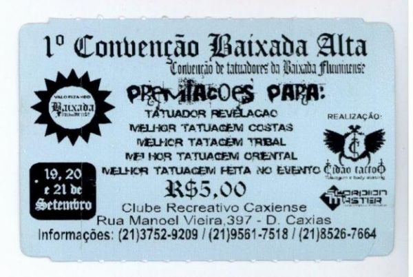 100 Ingressos em Papel Couchê 170g